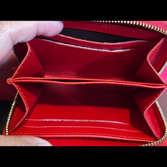 Louis Vuitton Pomodoro coin purse zippy wallet - Picture 6 of 7